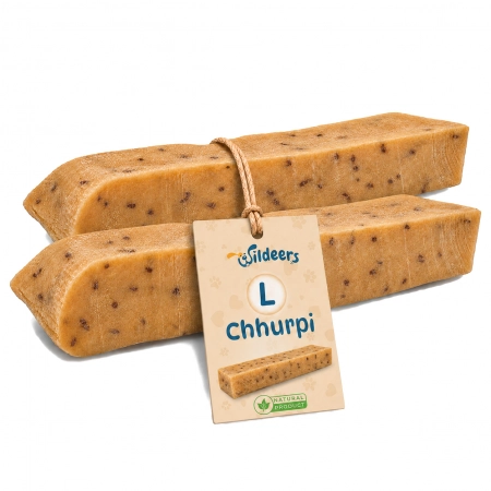 Ser Himalajski Chhurpi L, 13-16 cm, z siemieniem lnianym, 2 szt.