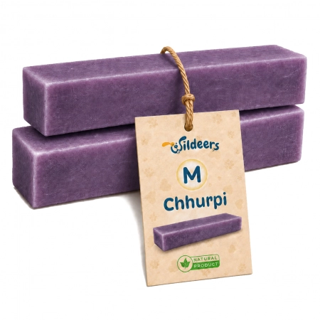 Ser Himalajski Chhurpi M, 9-14 cm, jagodowy, 2 szt.