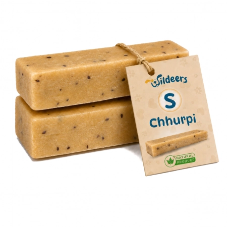 Ser Himalajski Chhurpi S, 6-10 cm, z siemieniem lnianym, 2 szt.